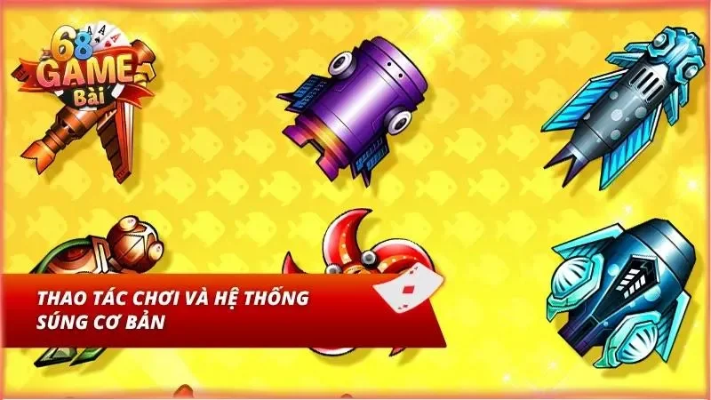 Chọn đúng loại vũ khí sẽ giúp bạn tiêu diệt các sinh vật biển nhanh chóng