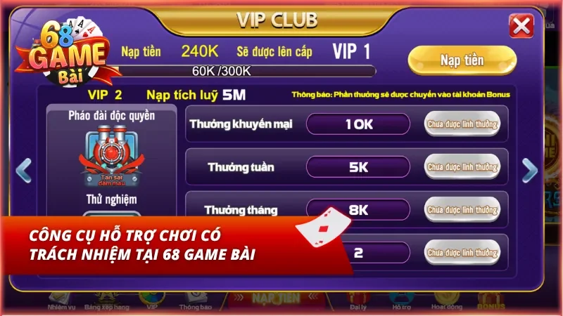 4 công cụ hỗ trợ chơi có trách nhiệm tại cổng game