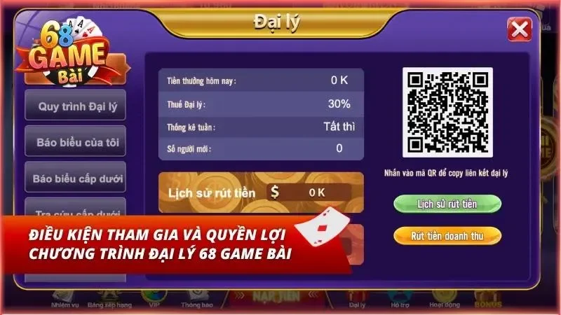 Điều kiện rõ ràng để tham gia và hưởng quyền lợi tại đây