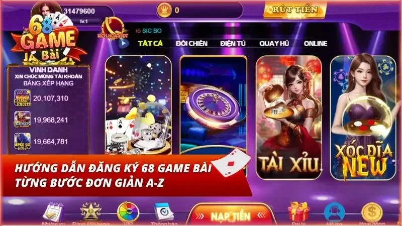 Quy trình 5 bước đăng ký tài khoản thành viên mới siêu tốc trên trang chủ chính thức